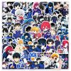 10 30 50PCS BLUE LOCK Anime Cartoon Sticker DIY Phone Laptop Luggage Skateboard Graffiti Decals Fun 1 - Official Blue Lock Store