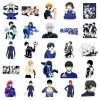 10 30 50PCS Funny Anime BLUE LOCK Stickers DIY Skateboard Guitar Suitcase Freezer Motorcycle Graffiti Kid 4 - Official Blue Lock Store