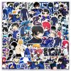 10 30 50pcs BLUE LOCK Anime Cartoon Stickers Decals Graffiti Skateboard Laptop Phone Case Waterproof Cool 2 - Official Blue Lock Store