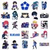 10 30 50pcs BLUE LOCK Anime Cartoon Stickers Decals Graffiti Skateboard Laptop Phone Case Waterproof Cool 4 - Official Blue Lock Store