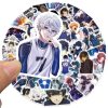 10 50Pcs Anime Blue Lock Stickers Vinyl Waterproof Decals for Water Bottles Laptops Skateboards Notebooks Stickers 1 - Official Blue Lock Store