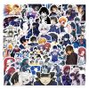 10 50Pcs Anime Blue Lock Stickers Vinyl Waterproof Decals for Water Bottles Laptops Skateboards Notebooks Stickers - Official Blue Lock Store