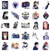 10 50Pcs Anime Blue Lock Stickers Vinyl Waterproof Decals for Water Bottles Laptops Skateboards Notebooks Stickers 3 - Official Blue Lock Store