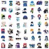 10 50Pcs Japan Blue Lock Stickers Anime Scrapbook Motorcycle Luggage Laptop Graffiti Guitar Cartoon Sticker Manga 1 - Official Blue Lock Store