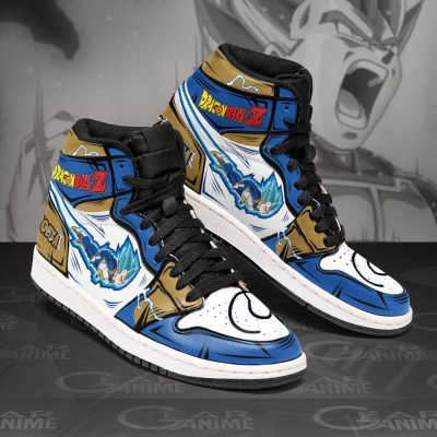 Vegeta Blue Sneakers Custom Whis Symbol Dragon Ball Anime Shoes