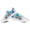 Dragon Ball Vegeta Blue Skate Sneakers Custom Anime Shoes