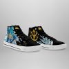 Vegeta Blue High Top Shoes Custom Manga Anime Dragon Ball Sneakers