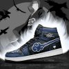 Akt Sneakers Blue Custom Anime Shoes