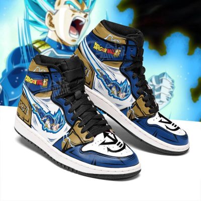 Dragon Ball Super Vegeta Blue JD1 Sneakers Anime Custom