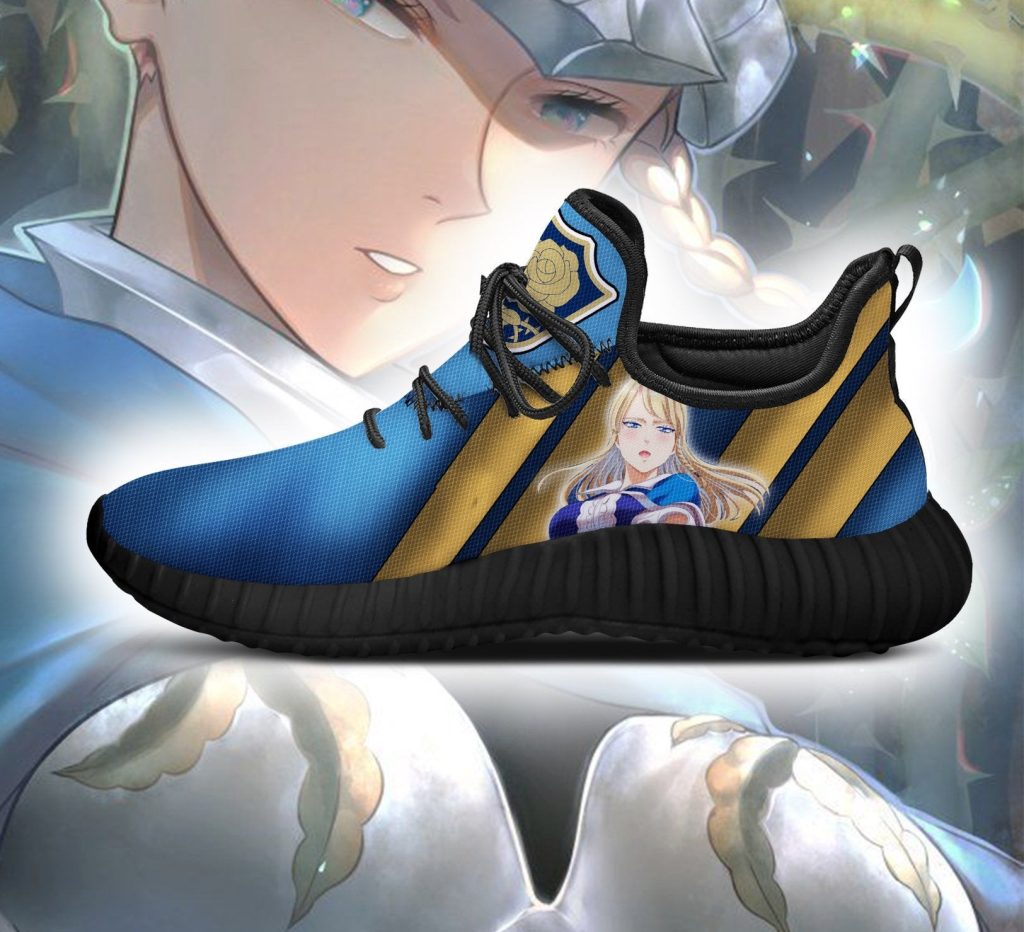 Black Clover Charlotte Reze Shoes Blue Rose Knight Anime Sneakers