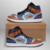 Goku Saiyan Blue Sneakers Custom