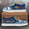 Vegeta Blue Slip-On Shoes Canvas Canvas Dragon Ball Custom Anime Shoes