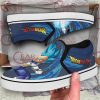 Vegeta Blue Slip-On Shoes Canvas Canvas Dragon Ball Custom Anime Shoes