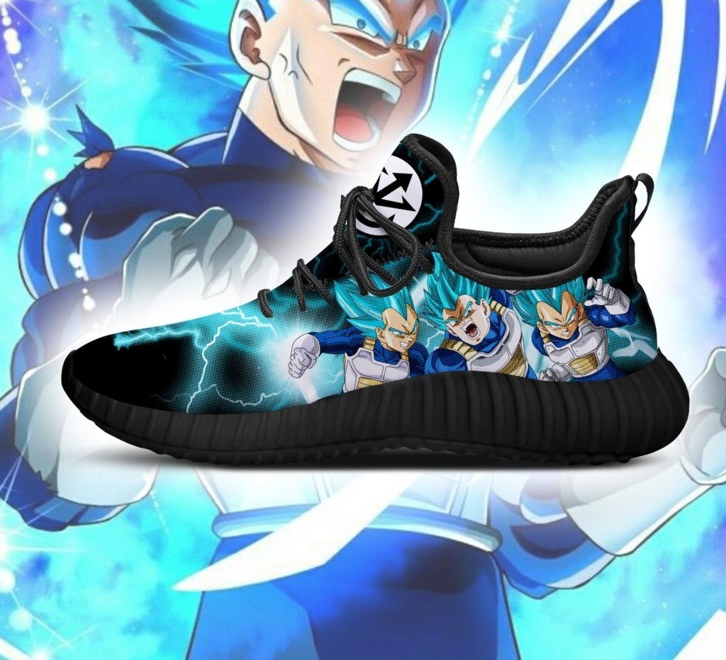 Vegeta Blue Reze Shoes Dragon Ball Custom Anime Shoes