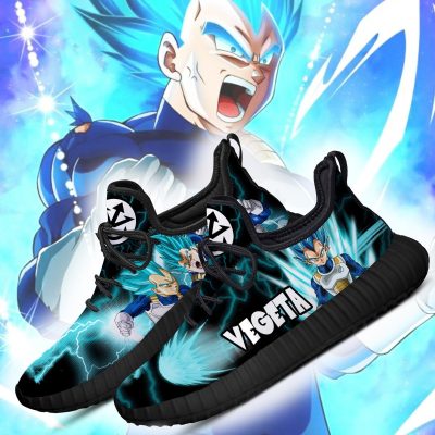 Vegeta Blue Reze Shoes Dragon Ball Custom Anime Shoes