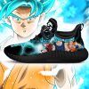 Goku Saiyan Blue Reze Shoes Dragon Ball Anime Shoes Fan Gift TT04