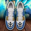 Vegeta Blue Low Sneakers Custom Dragon Ball Anime Shoes