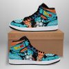 Goku Blue Sneakers Kamehameha Custom Anime Dragon Ball Shoes