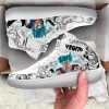 Vegito Blue Sneakers Air Mid Custom Dragon Ball Anime Shoes Mix Manga