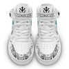 Vegeta Blue Sneakers Air Mid Custom Dragon Ball Anime Shoes Mix Manga