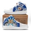 Vegeta Blue Sneakers Air Mid Custom Dragon Ball Anime Shoes