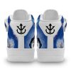 Vegeta Blue Sneakers Air Mid Custom Dragon Ball Anime Shoes