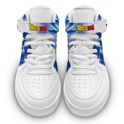 Vegeta Blue Sneakers Air Mid Custom Dragon Ball Anime Shoes