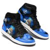 Vegeta Blue Sneakers Custom Dragon Ball Anime Shoes Mix Galaxy