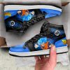 Goku Blue Sneakers Custom Dragon Ball Anime Shoes Mix Galaxy