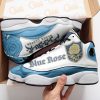 Blue Rose JD13 Sneakers Black Clover Custom Anime Shoes