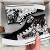 Goku Blue High Top Shoes Dragon Ball Custom Manga Sneakers