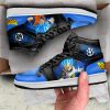 Vegeta and Goku Saiyan Blue J1-Sneakers MV06