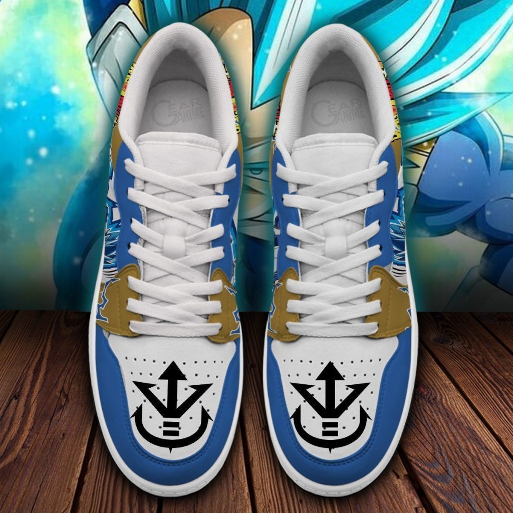 Vegeta Blue Low Sneakers MN07-L