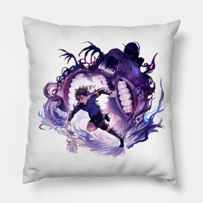 Blue Lock Throw Pillow Official Haikyuu Merch