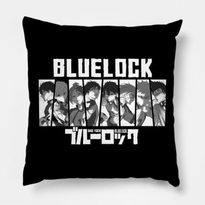 Blue Lock Throw Pillow Official Haikyuu Merch