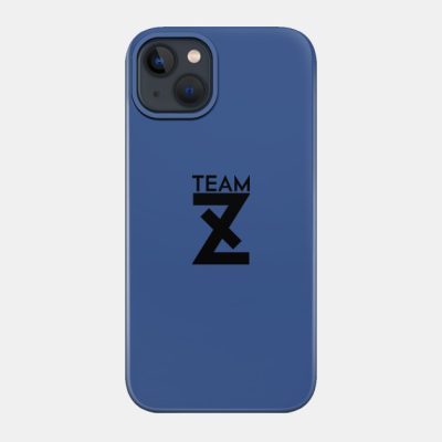 Blue Lock Anime Black Bold Team Z Jersey Merch Phone Case Official Haikyuu Merch