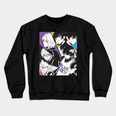 Team Z Blue Lock Crewneck Sweatshirt Official Haikyuu Merch