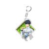 6CM BLUE LOCK Anime Figure Isagi Yoichi Cosplay Nightdress Style Acrylic Double Sided Keychains Bag Decor 1 - Official Blue Lock Store