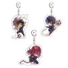 Anime Blue Lock Acrylic Keychain New Key Ring Isagi Yoichi Bachira Chigiri Cartoon Figures Flyball Ornament - Official Blue Lock Store