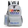 Anime Blue Lock Backpack School Bag Bookbags Middle Student Schoolbag Large Travel Bagpack - Official Blue Lock Store