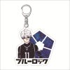 Anime Blue Lock Cartoon Keychain Isagi Yoichi Bachira Chigiri Figure PVC Pendant Key Ring Costume Accessories 1 - Official Blue Lock Store