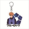 Anime Blue Lock Cartoon Keychain Isagi Yoichi Bachira Chigiri Figure PVC Pendant Key Ring Costume Accessories 3 - Official Blue Lock Store