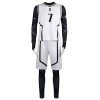 Anime Blue Lock Cosplay Nagi Seishiro Costume White Black Jersey Football Jumpsuit Bodysuit Halloween Carnival Party 3 - Official Blue Lock Store