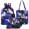 BLUE LOCK Anime Backpacks Grocery Fashion Tote Beach Bags for Women Student School Rucksack Pen Bag 4 - Official Blue Lock Store