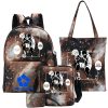 BLUE LOCK Anime Backpacks Grocery Fashion Tote Beach Bags for Women Student School Rucksack Pen Bag 5 - Official Blue Lock Store