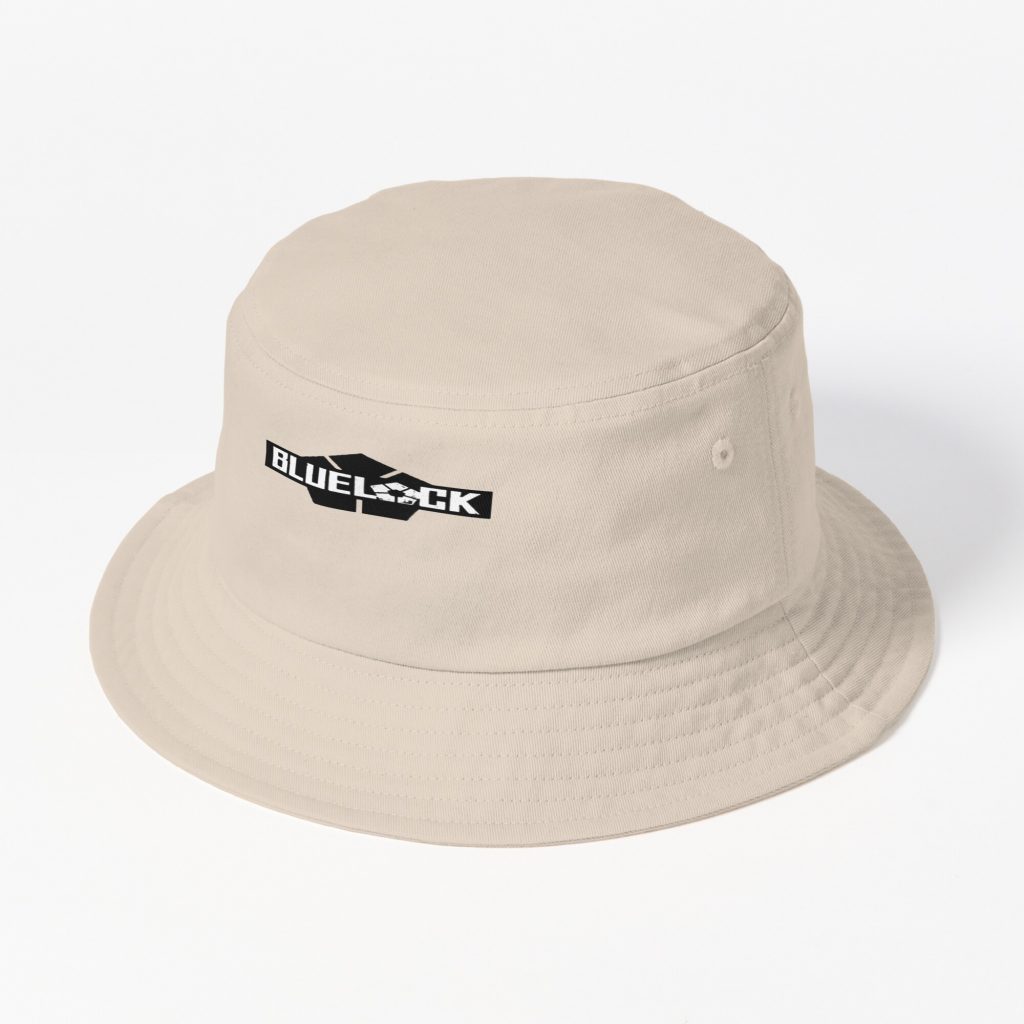 blue lock logo Bucket hats Official Haikyuu Merch