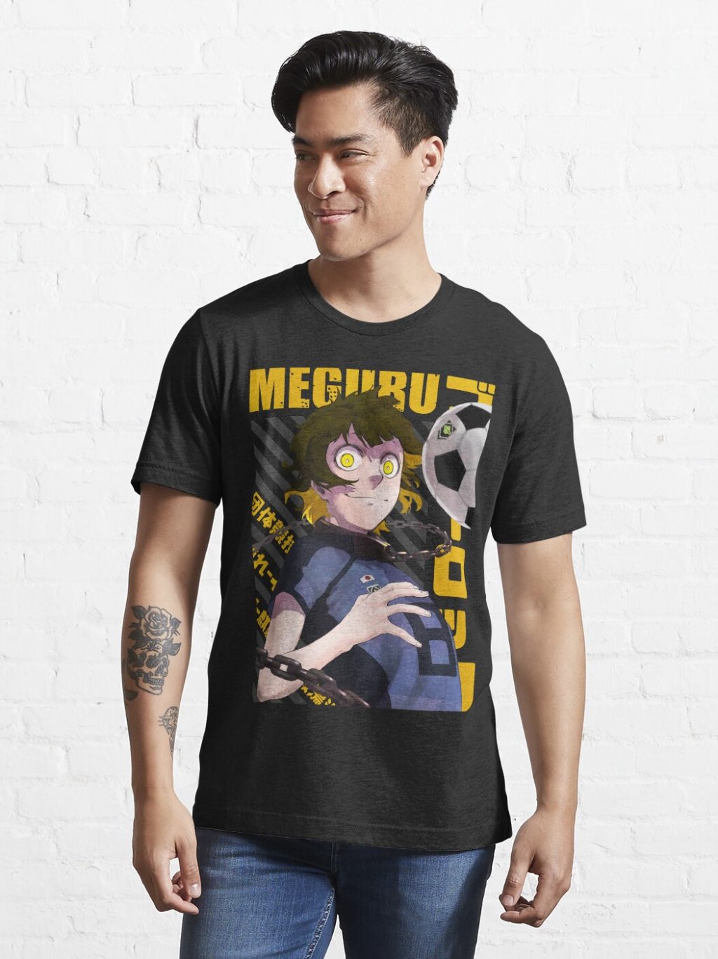 Blue Lock Meguru Bachira T-shirt Official Haikyuu Merch