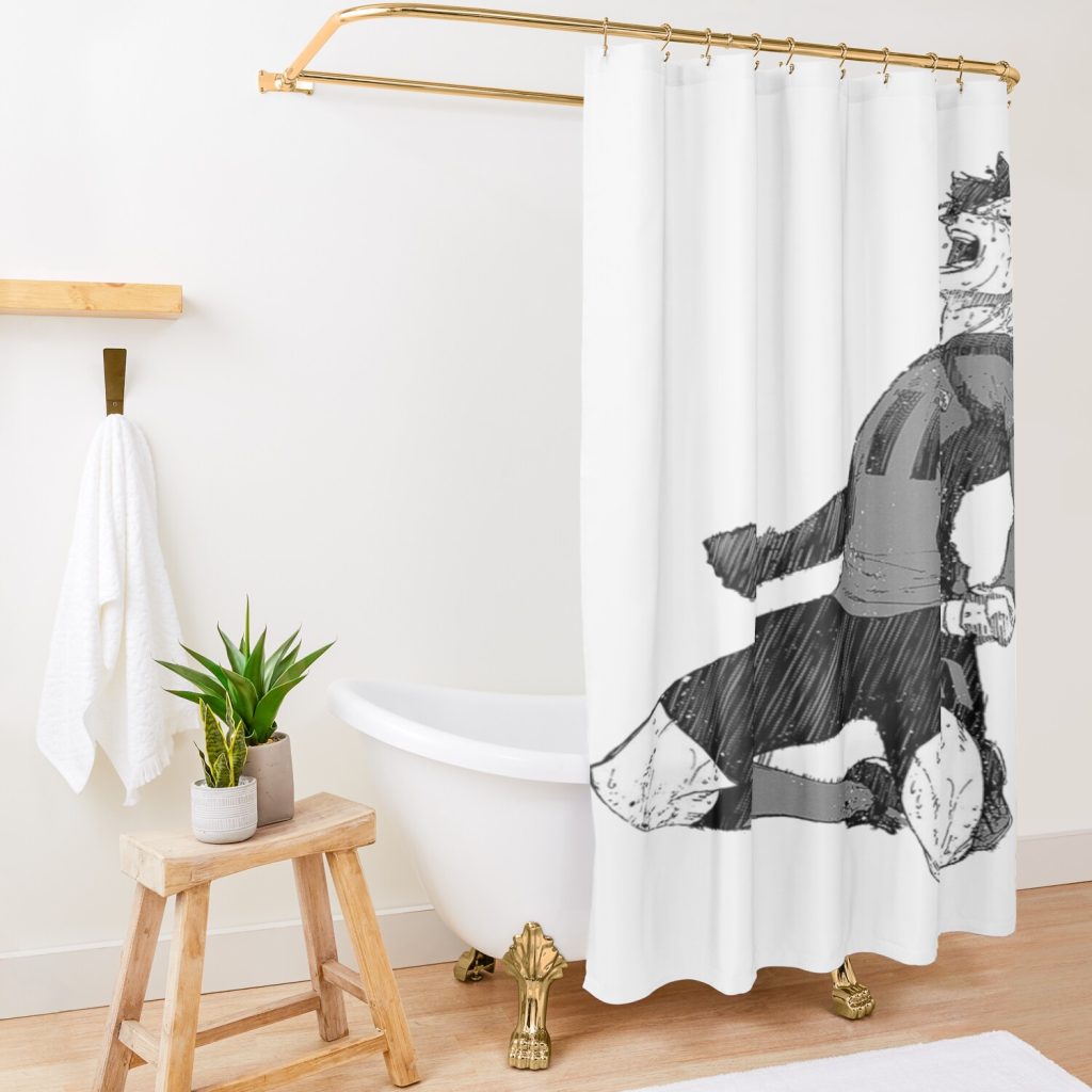 Blue Lock Rensuke Kunigami Shower curtain Official Haikyuu Merch