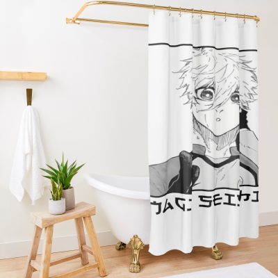 Sieshiro Nagi Blue Lock Shower curtain Official Haikyuu Merch