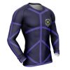 Football Club BL Rashguards Long Sleeve F SIDE Mockup - Official Blue Lock Store